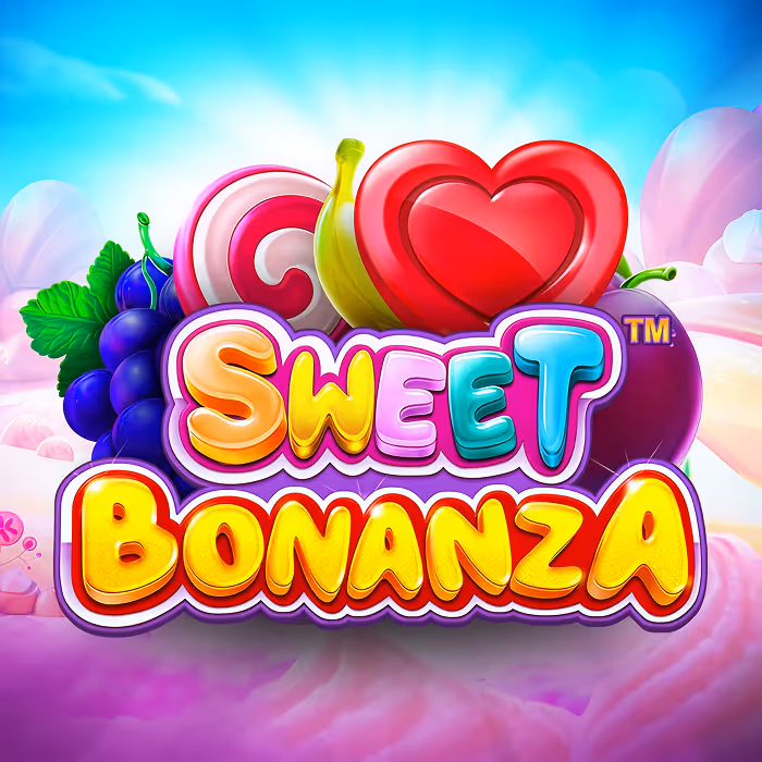 Sweet Bonanza cascading slot featuring tumbling reels and multiplier candy symbols